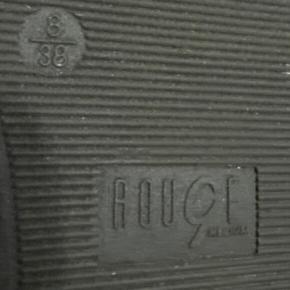 Rouge Helium Mellow-01 blue slippers with sandal type bottoms. Womens size 8 - Picture 10 of 12